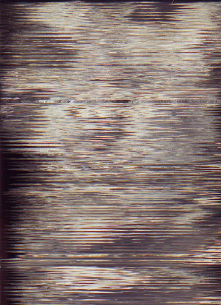 Glitch overlay statique bruit brun noir artefacts — Photo