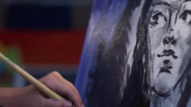 sanat süreci yaratıcı ilham portresi resmi