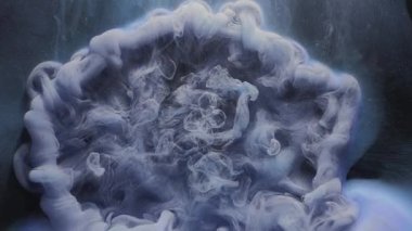 Boya suyu damlası giriş açacağı mavi mor bulut