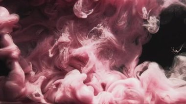 renk patlaması dumanı bulut hareketi pembe duman alevi