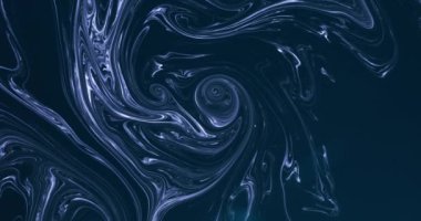 boya su girdabı mermer desen koyu mavi sıvı