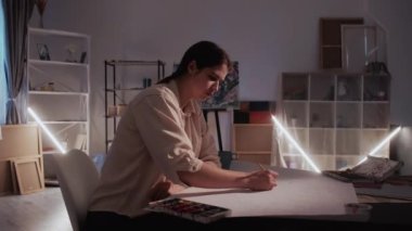 ilham verici sanatçı yaratıcı sanat okulu