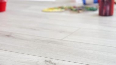 Sanat aletleri stüdyosu yaratıcı alan resmi