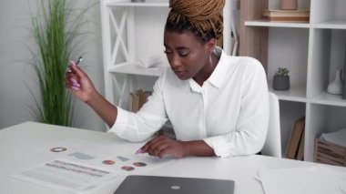 Kağıt raporu Afrikalı kadın finansal araştırma