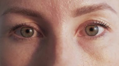 eye beauty female sight visual focus serious
