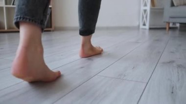 heat floor female feet warming home system