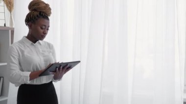 office job working woman digital technology