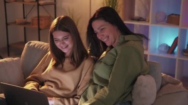 online conference happy women virtual meeting