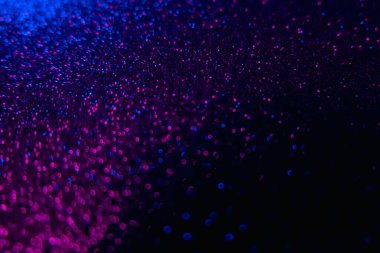 renk bokeh ışıltısı arka plan neon mavisi pembe