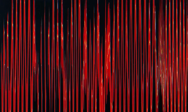 Glitch geluid textuur digitale vervorming rood zwart — Stockfoto
