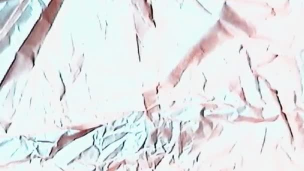 Retro glitch angustiado superposición arrugado textura — Vídeos de Stock
