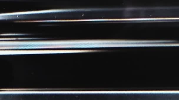 Цифровой дисплей глюка дисторшн наложения шума — стоковое видео