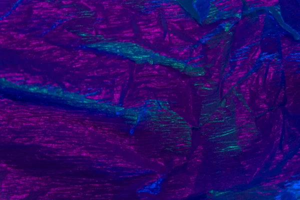 Ультрафиолетовый фон складки текстуры неоновый фиолетовый — стоковое фото