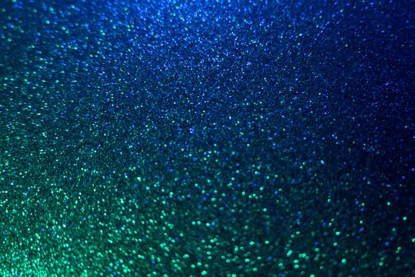 Néon paillettes fond grain texture bleu vert — Photo