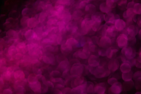 Bokeh licht overlay neon achtergrond roze cirkels — Stockfoto