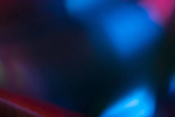 Cor lente flare futurista fundo neon azul — Fotografia de Stock