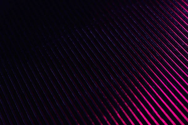 Ridged textura rozostření záře překrytí neon růžová černá — Stock fotografie