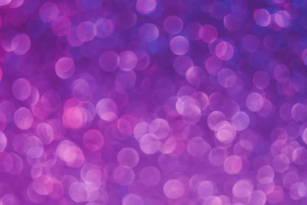 Deconcentratie gloed overlay bokeh licht neon paars — Stockfoto