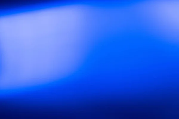 Cor gradiente fundo borrão néon luz azul — Fotografia de Stock