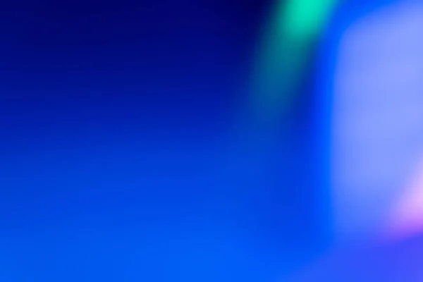 Defocus gloed overlay wazige kleur licht neon blauw — Stockfoto