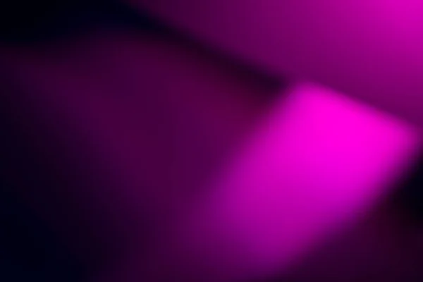 Neon luz fundo borrão cor rosa brilhante preto — Fotografia de Stock