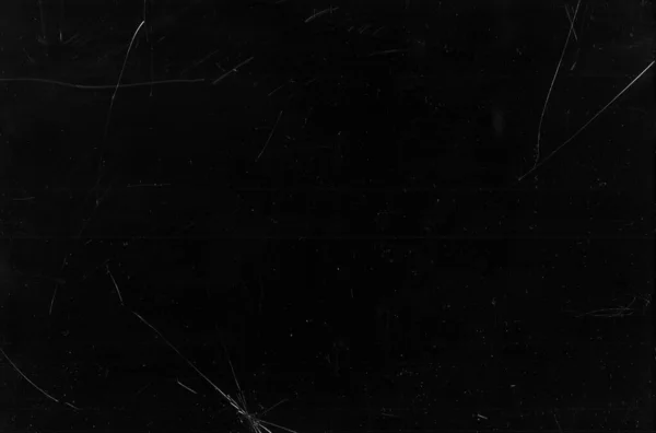 Grunge superposición roto vidrio textura sucio oscuro — Foto de Stock