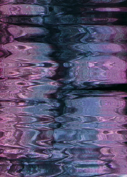 Color noise texture glitch art purple artifacts — Stock Photo, Image