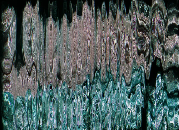 Porucha šum textura digitální artefakty šedá zelená — Stock fotografie