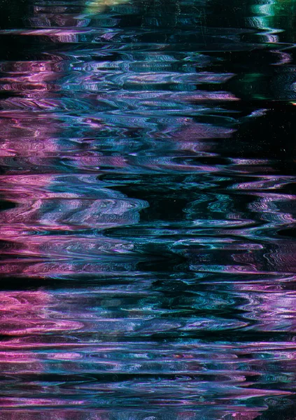 Glitch abstracto ruido de fondo textura rosa azul —  Fotos de Stock