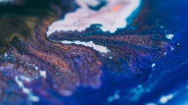 resim harmanlama soyut arkaplan tasarımı mavi mürekkep