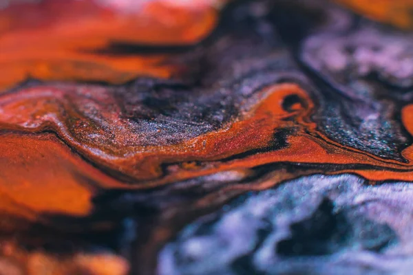 Abstrakte Kunst Stück Tinte Farbmischung bunten Hintergrund — Stockfoto