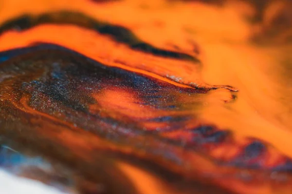 Мистецтво хобі чорнило малюнок абстрактний барвистий дизайн — стокове фото