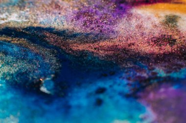 sıvı boya sanatsal makro mürekkep arkaplan renkleri