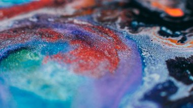 mürekkep harmanı sanatsal hobi renkli soyut bakgrund