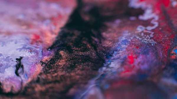 Tusz mieszanka artystyczne hobby kolorowe abstrakcyjne bakgrund — Zdjęcie stockowe