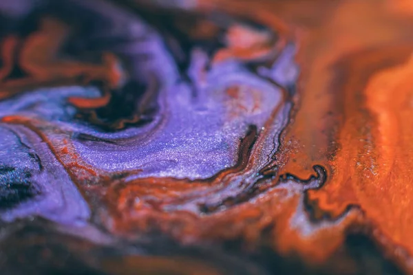 Жидкость чернил многоцветный художественный фон — стоковое фото