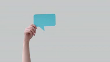 text balonu biçimlendirme iletisi uygulaması el diyaloğu simgesi