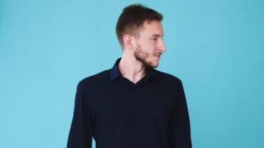 Jest onayı imzası Mutlu adam gif loop
