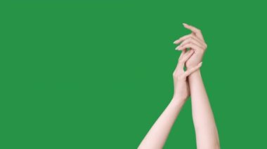 El bakımı cilt nemlendirici spa terapisi kadın kolu