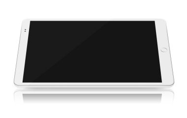 tablet boş görüntüleme elektronik aygıtı siyah beyaz