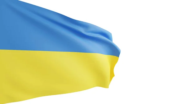 Ukrainian flag national independence blue yellow — Fotografia de Stock