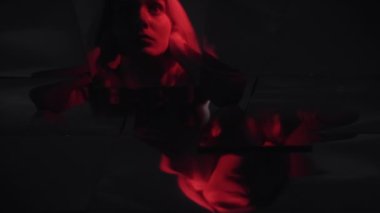 Psikolojik sorunlu ruh sağlığı çift kişilik kadın