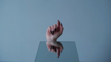 attention hand announce finger pointing cursor gif