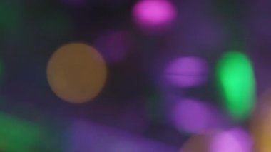 Odaklanmış parıltı bokeh ışık lekelerini gizler