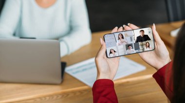 iş seyahati mobil konferans takımı