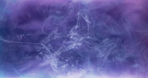 Fondo Arte Del Humo Cielo Nocturno Fantasía Nube Humo Púrpura — Vídeos de Stock