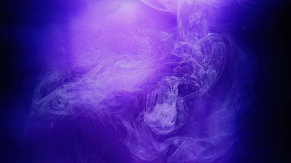 Color Mist Cloud Ink Floating Water Spiritual Aura Neon Light — Stock Photo, Image