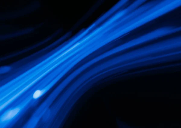 Sfocatura Bagliore Laser Fari Luminosi Futuristici Radiosità Fantascientifica Sfocato Ultravioletto — Foto Stock
