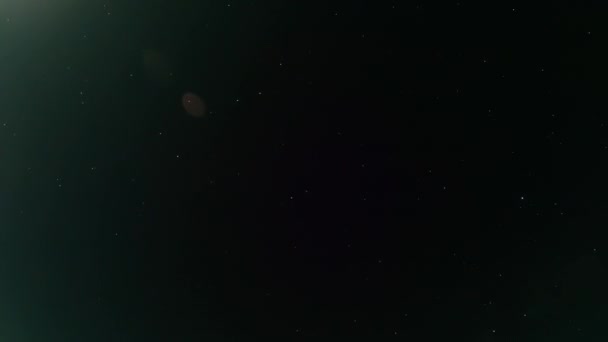 Cykl Dzienny Widok Nieba Teleskopowy Upływ Czasu Głęboka Czarna Przestrzeń — Wideo stockowe