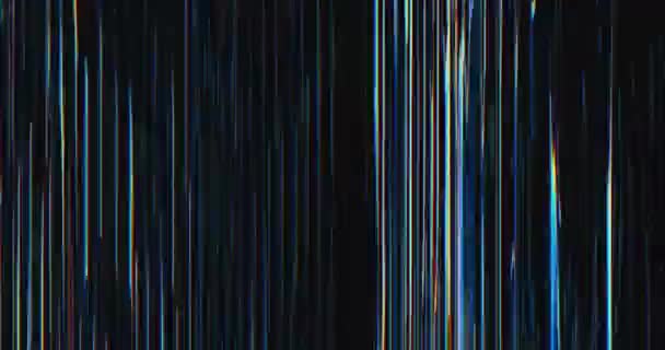 Глюк Цифровые Артефакты Сломанный Дефект Гранж Переход Текстура Искажения Цветовых — стоковое видео